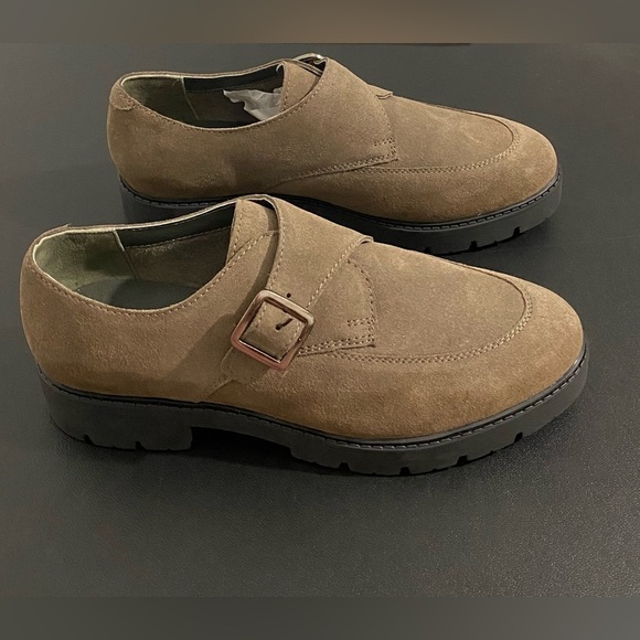 Seychelles Foremost Leather Chunky Platform Loafers Monk Strap Oxford New NWOT - Picture 8 of 10